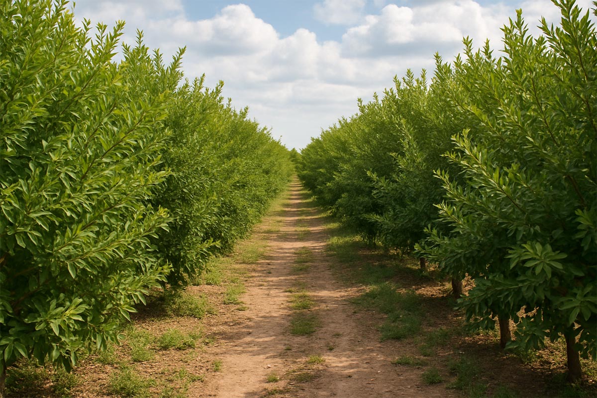 Гранатовый сад на севере Изриаля