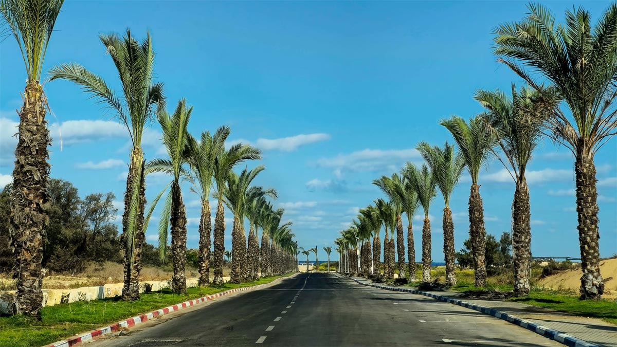 Дорога ведущая к пляжу Зиким